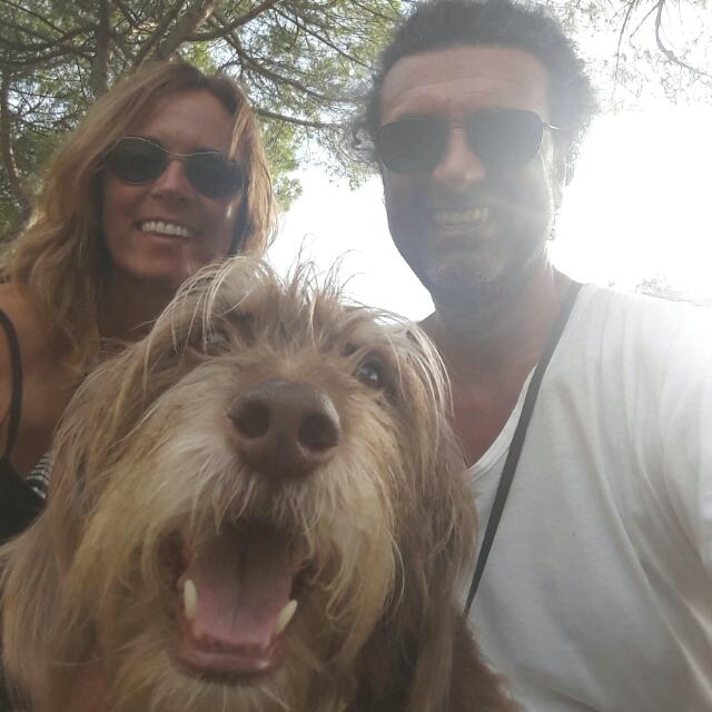 Barbara & Max con Arthur