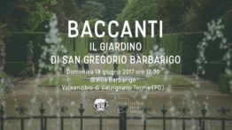 BACCANTI, il giardino Valsanzibio